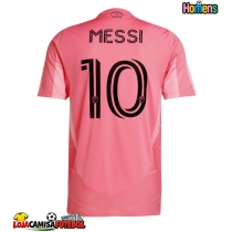 Camisa de Futebol Inter Miami Lionel Messi #10 Equipamento Principal 2025-26 Manga Curta